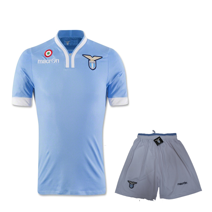 13-14 Lazio Home Soccer Jersey Kit(Shirt+Short) - Click Image to Close